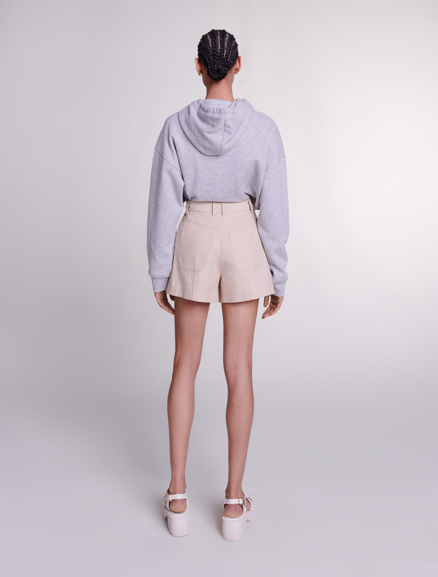 Linen shorts