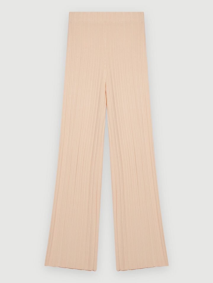 Knitted trousers