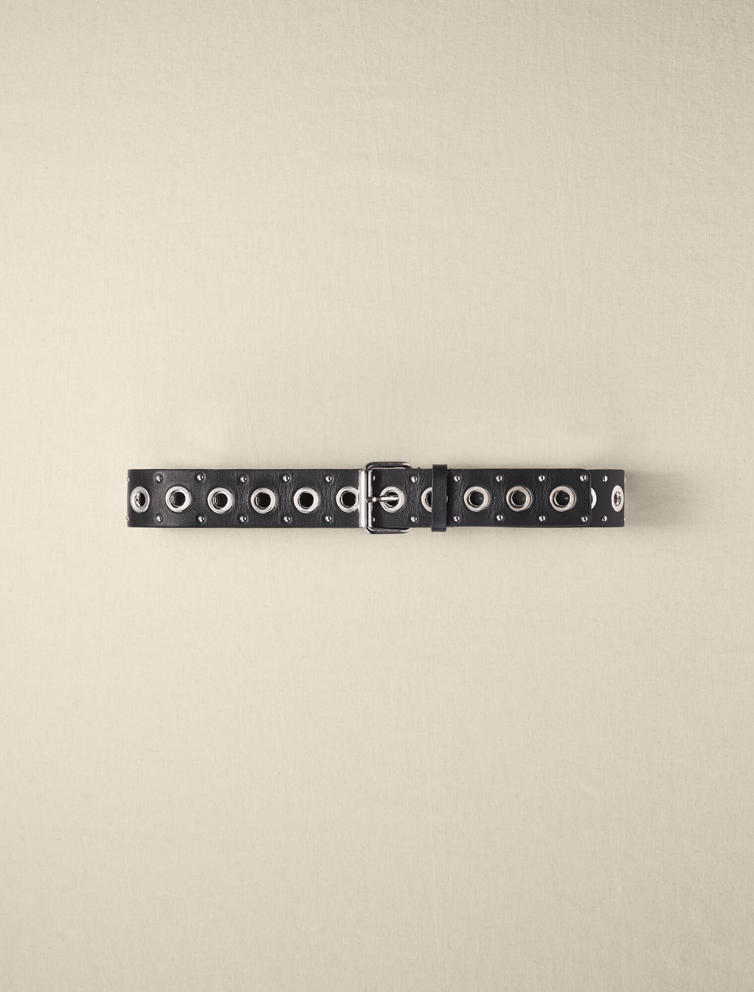Ceinture à studs empiécés