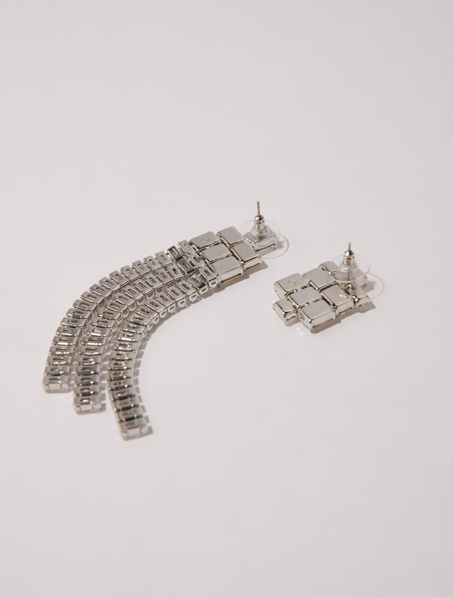 Boucles d'oreilles strass cascade