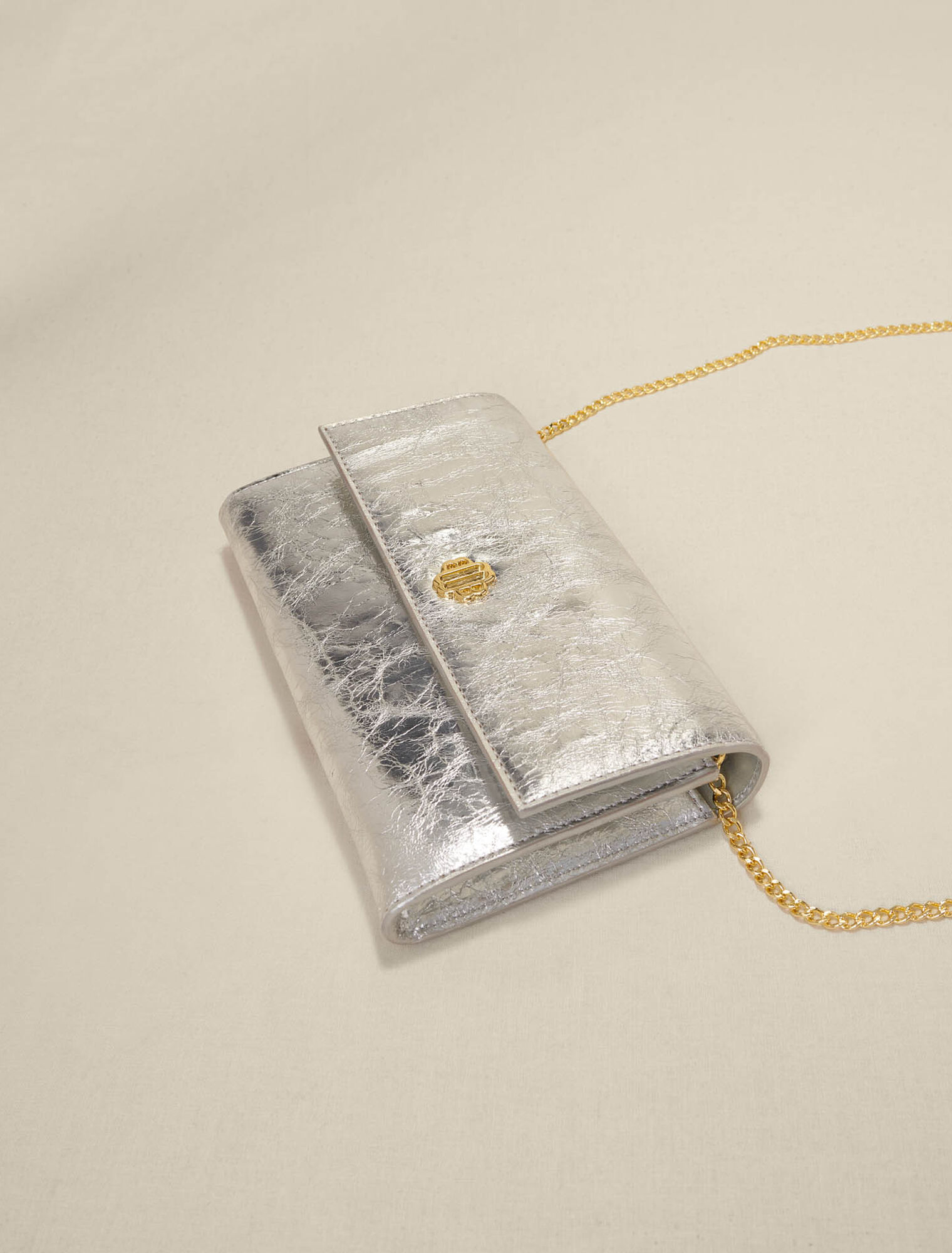 Sac portefeuille métalisé