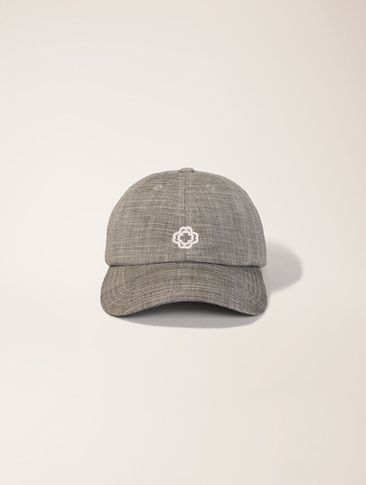 Printed cotton cap