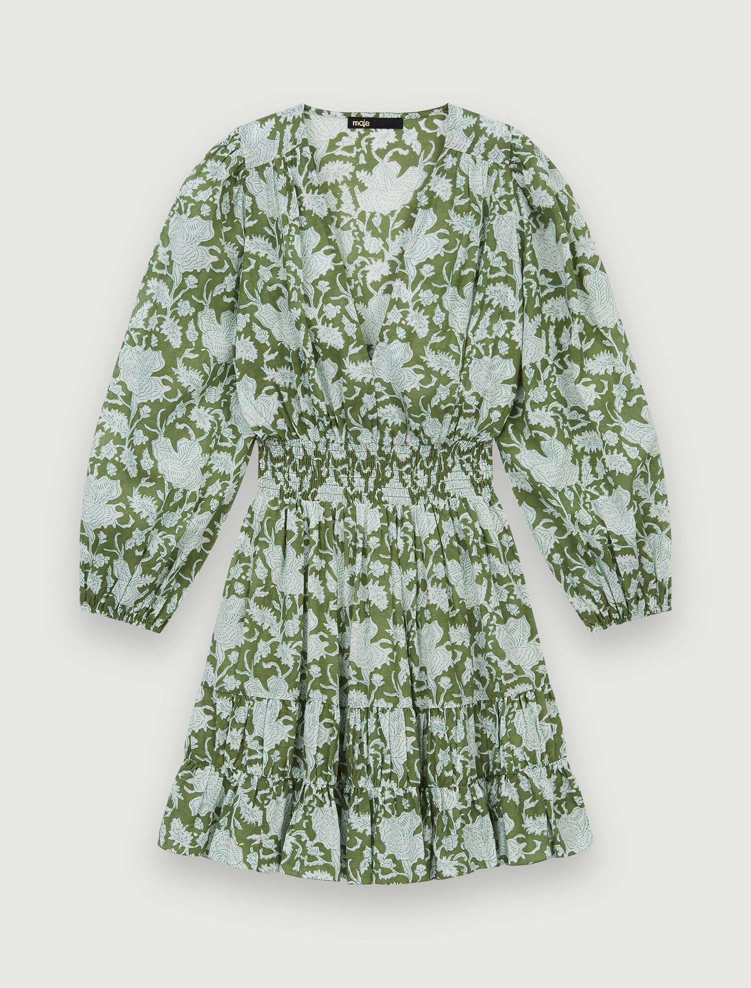 Robe courte imprimée