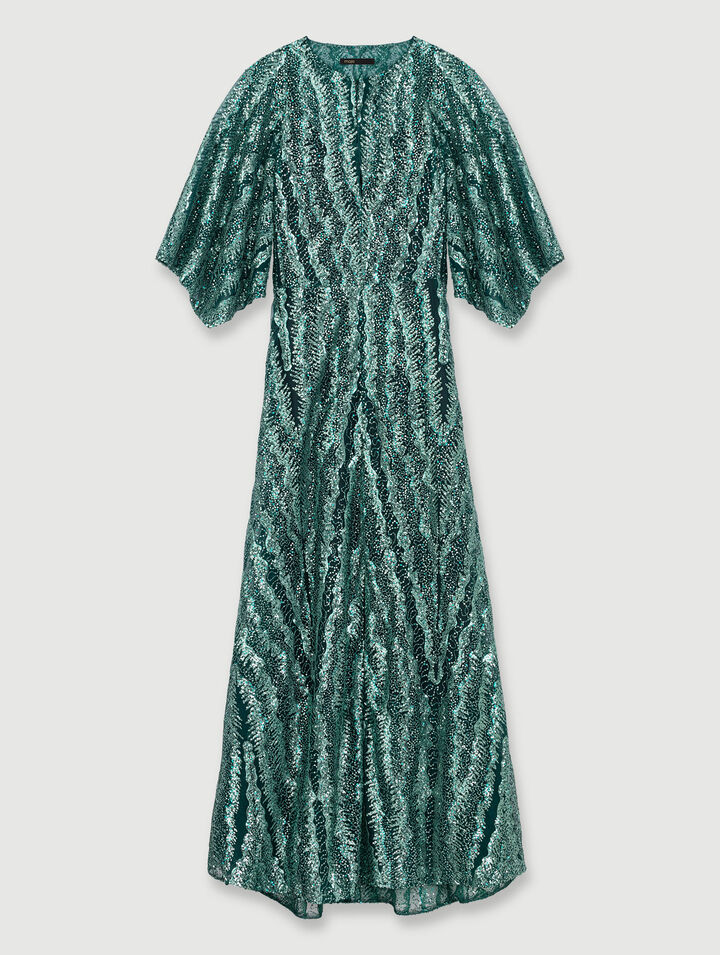 Sequin maxi dress