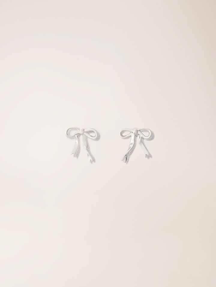 Petites boucles d'oreilles nœud