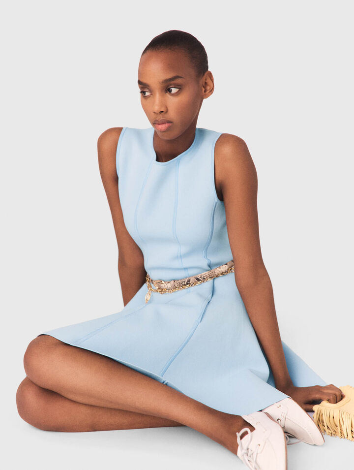 Robe patineuse avec n&oelig;uds bijoux