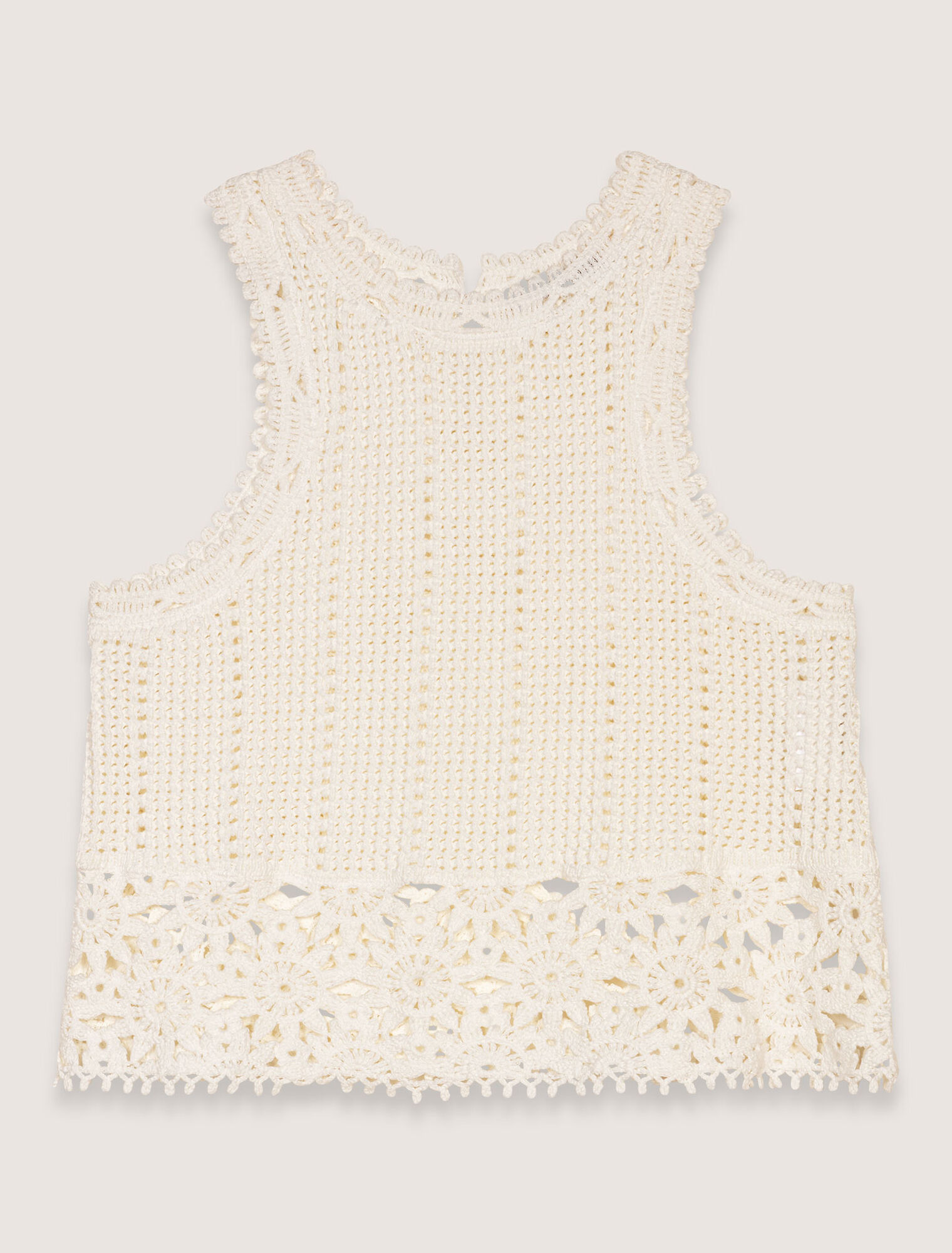 Crochet vest top