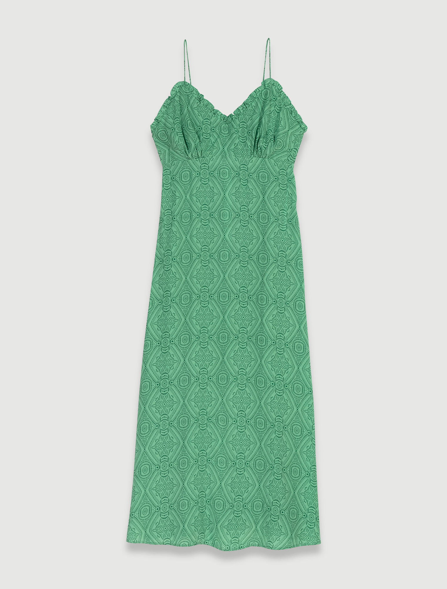 Robe longue à bretelles