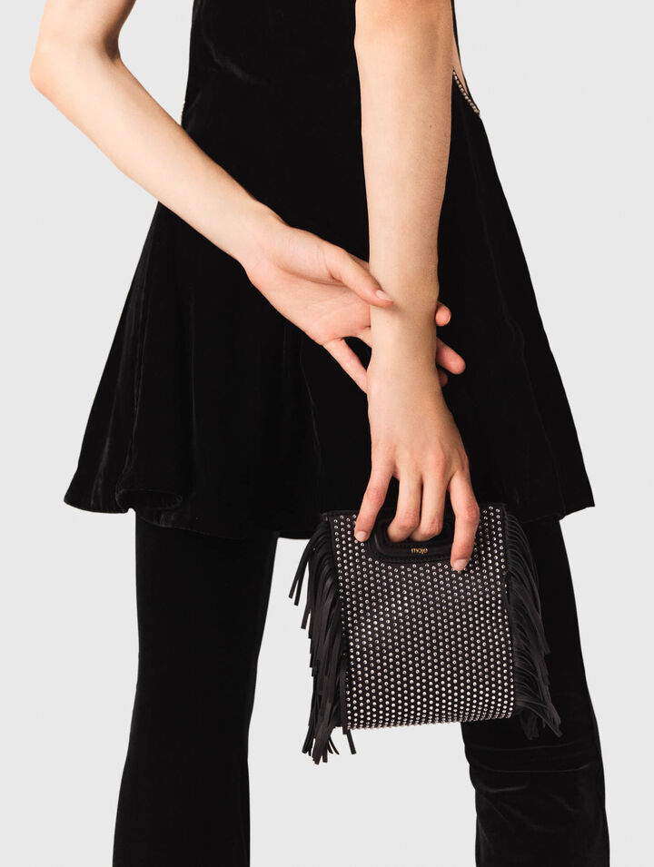 Sac M mini strassé