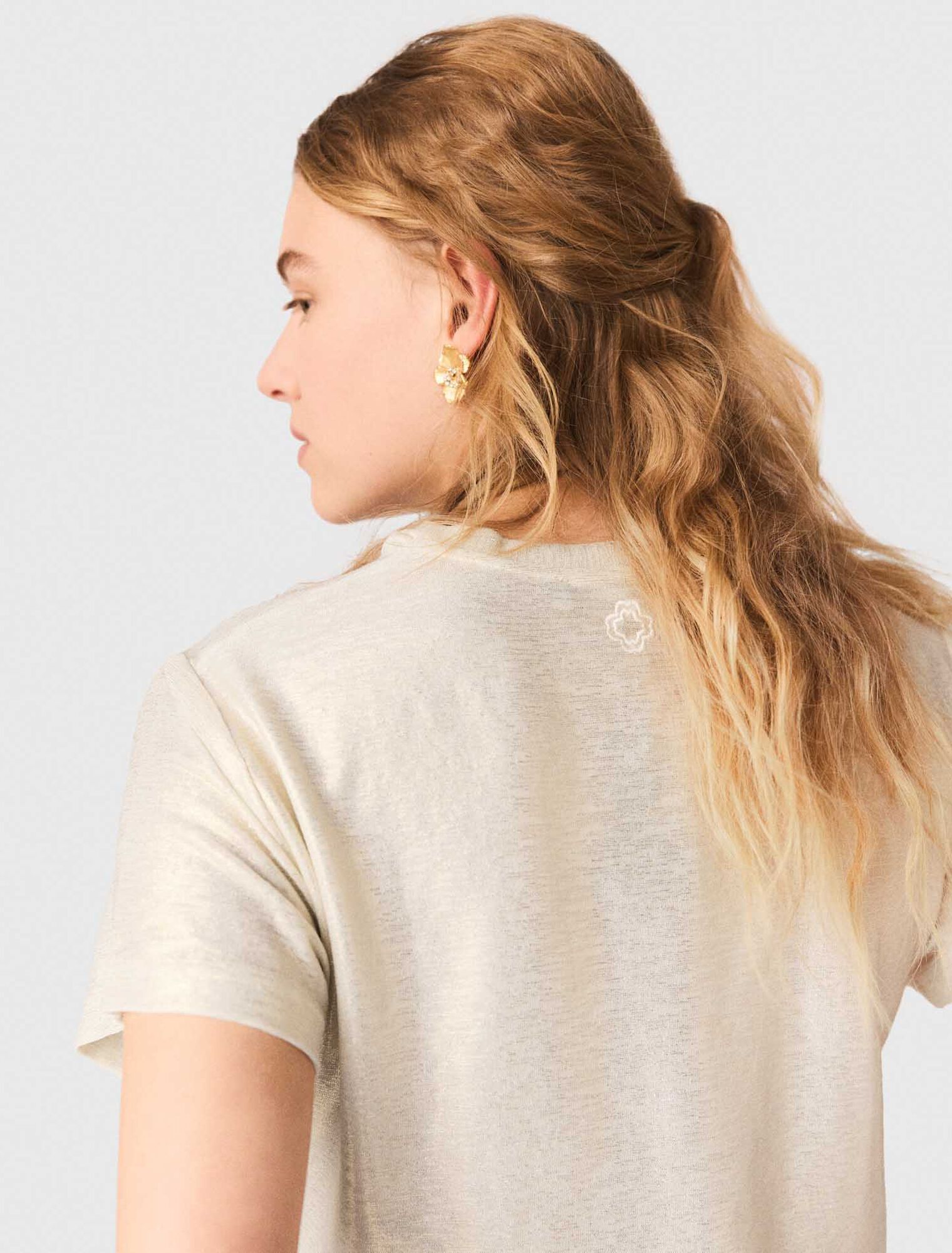 Tee-shirt lam&eacute;