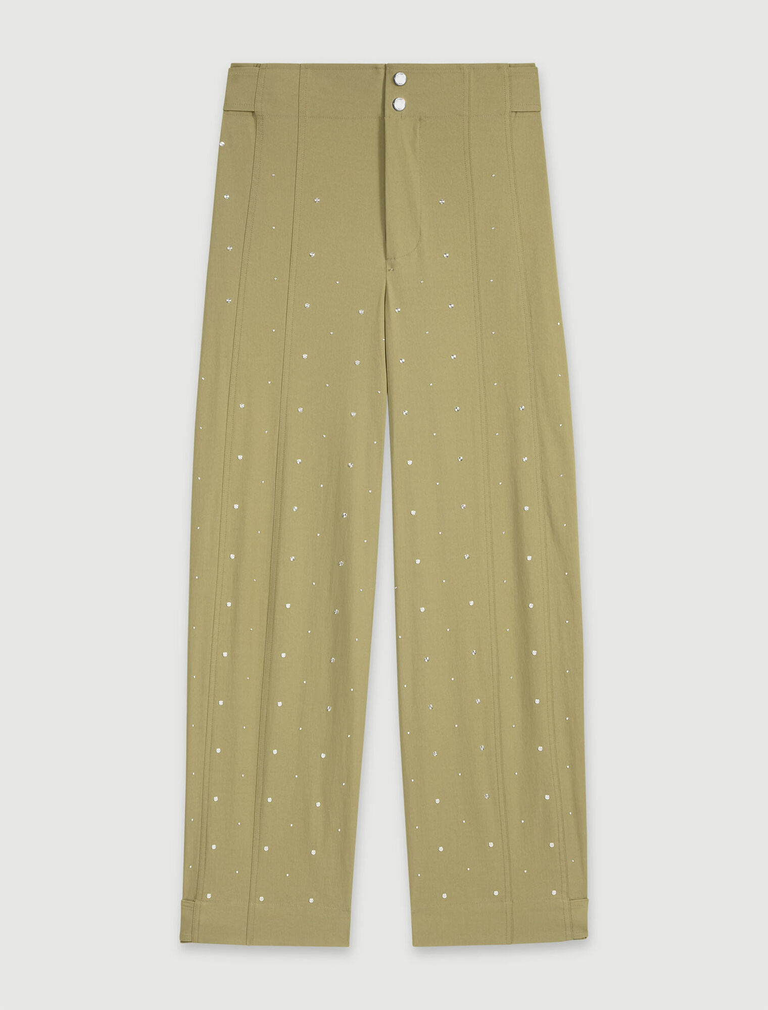 Pantalon baggy clouté