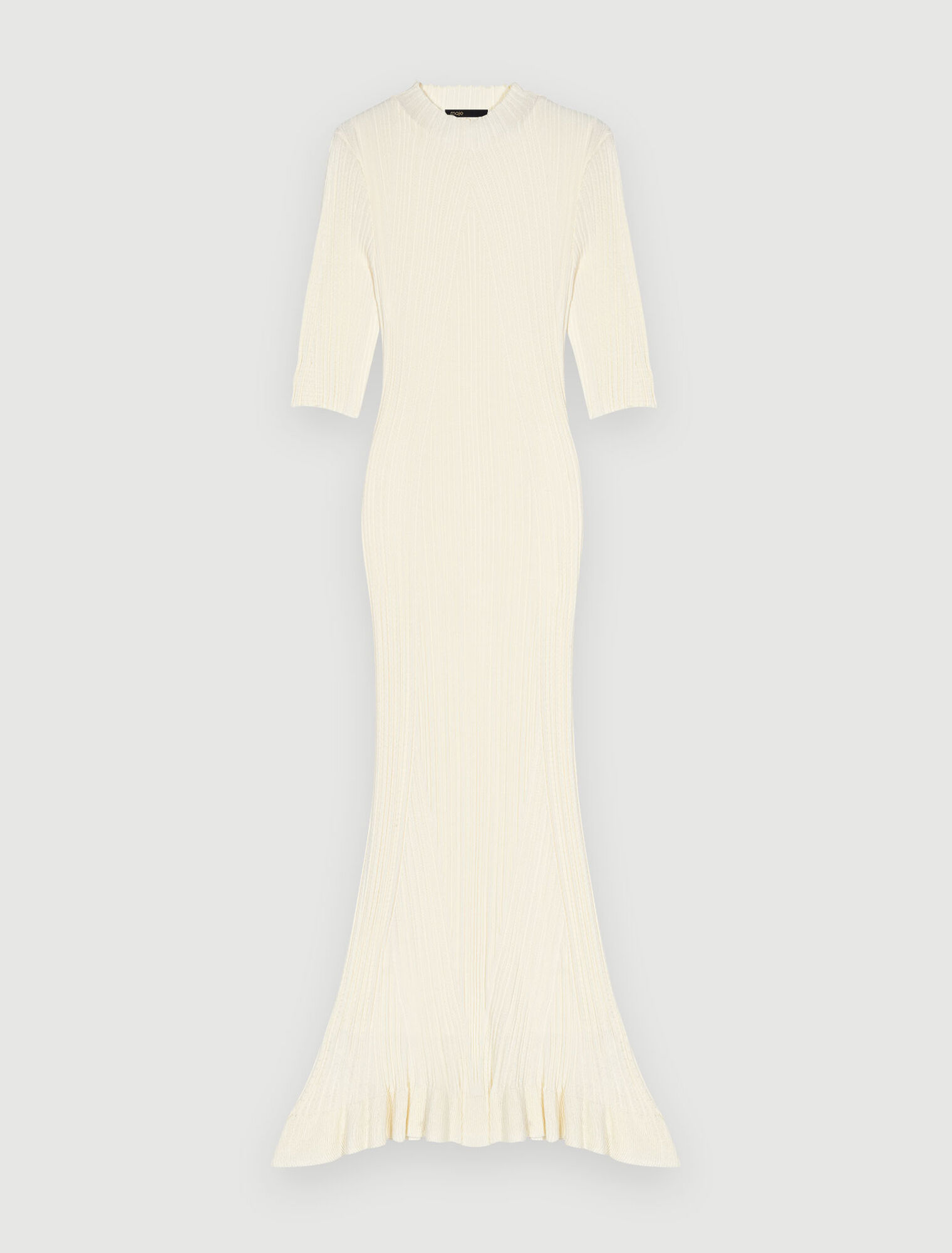 Robe longue en maille