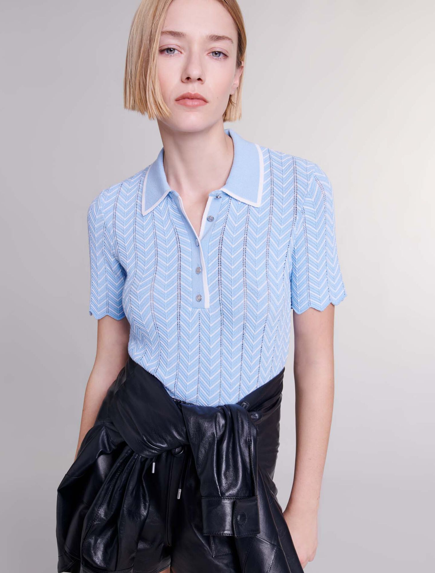 Top en maille