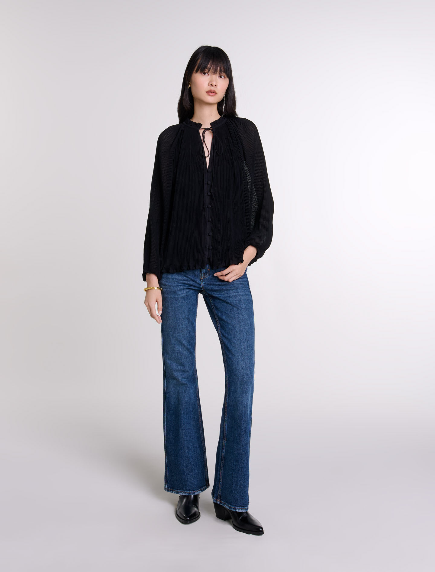 Chemise cuir femme maje outlet