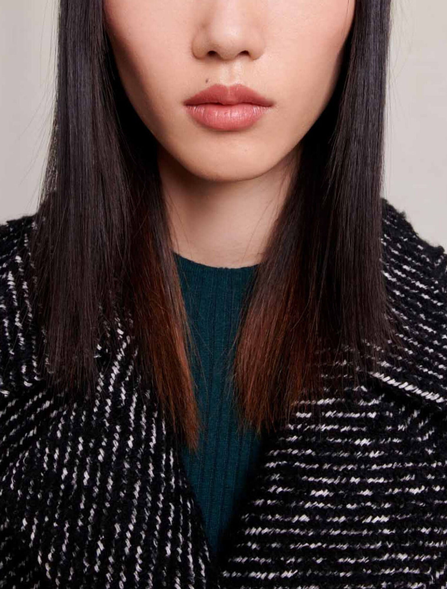 Manteau structuré
