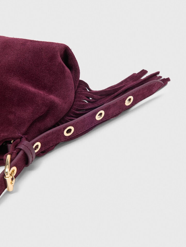 Miss M micro suede bag