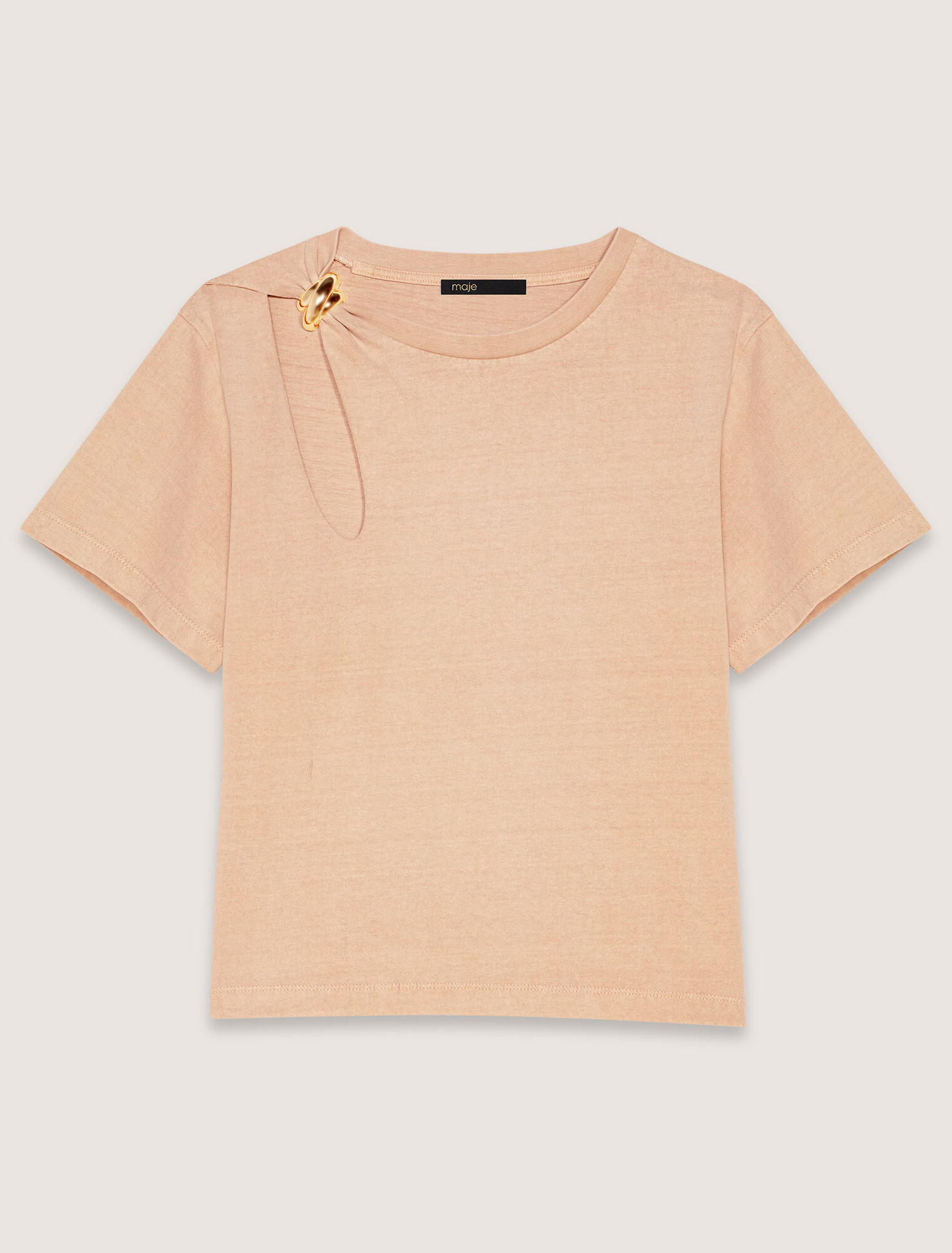 Tee-shirt avec détail bijou