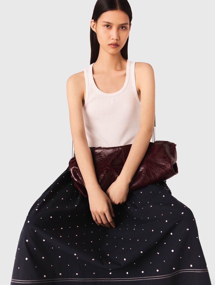Rib knit tank top