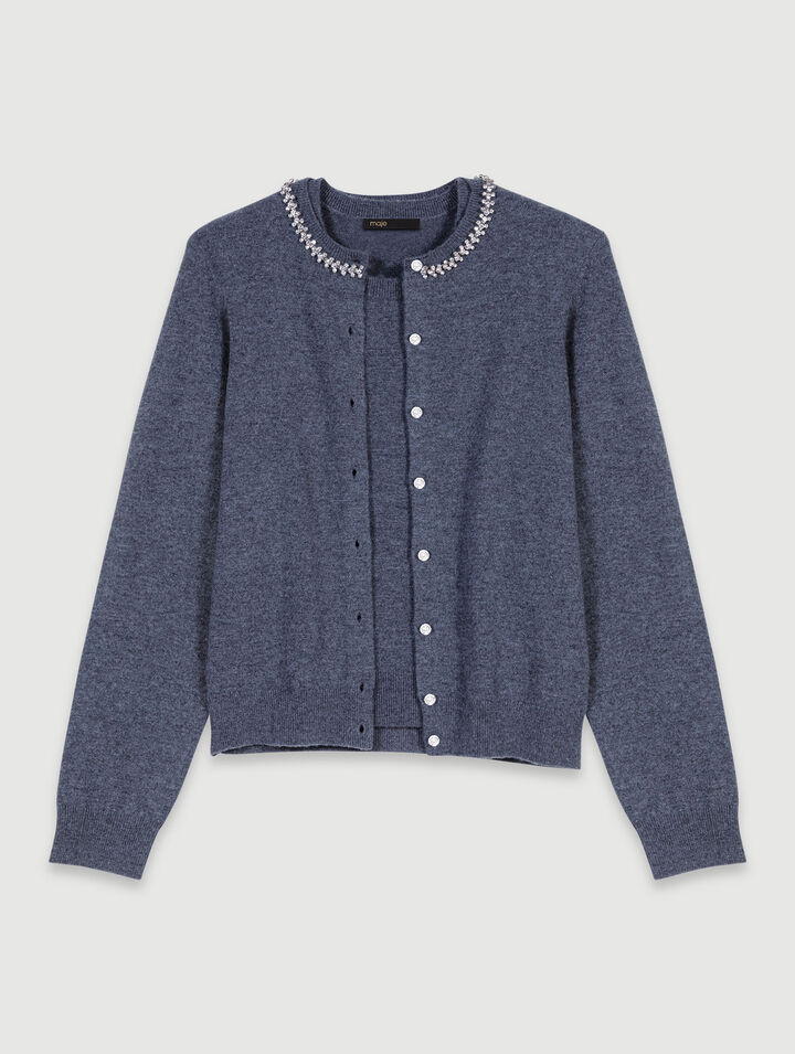 Cardigan 2-en-1 en cachemire