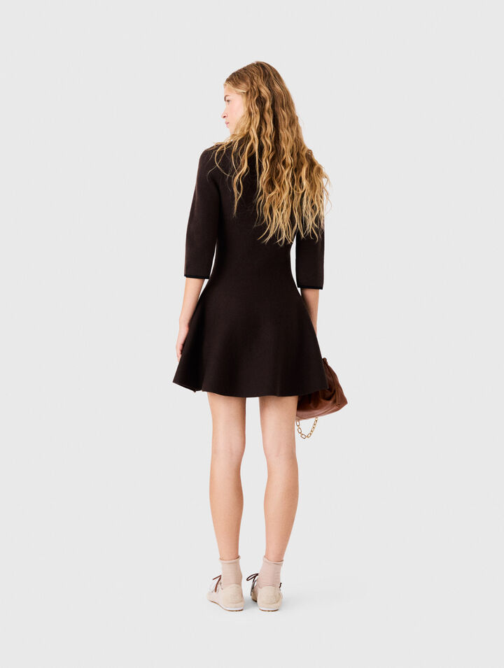 Robe polo en maille