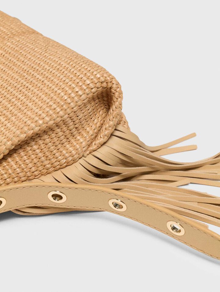 Sac Miss M mini effet raphia