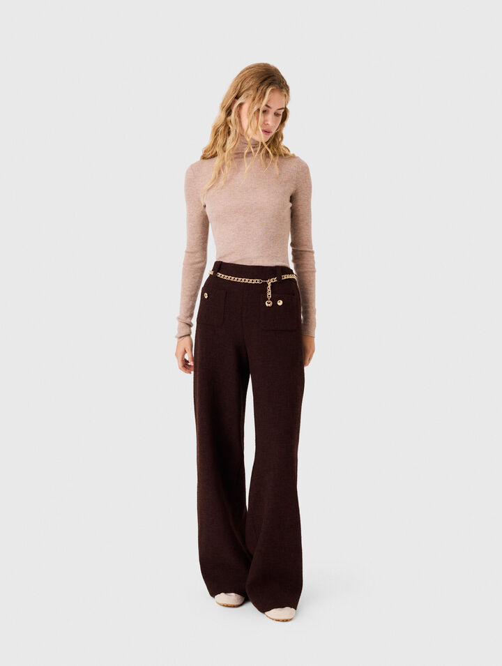 Tweed trousers