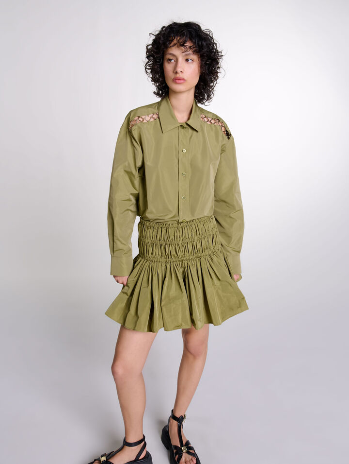 Chemise ajourée