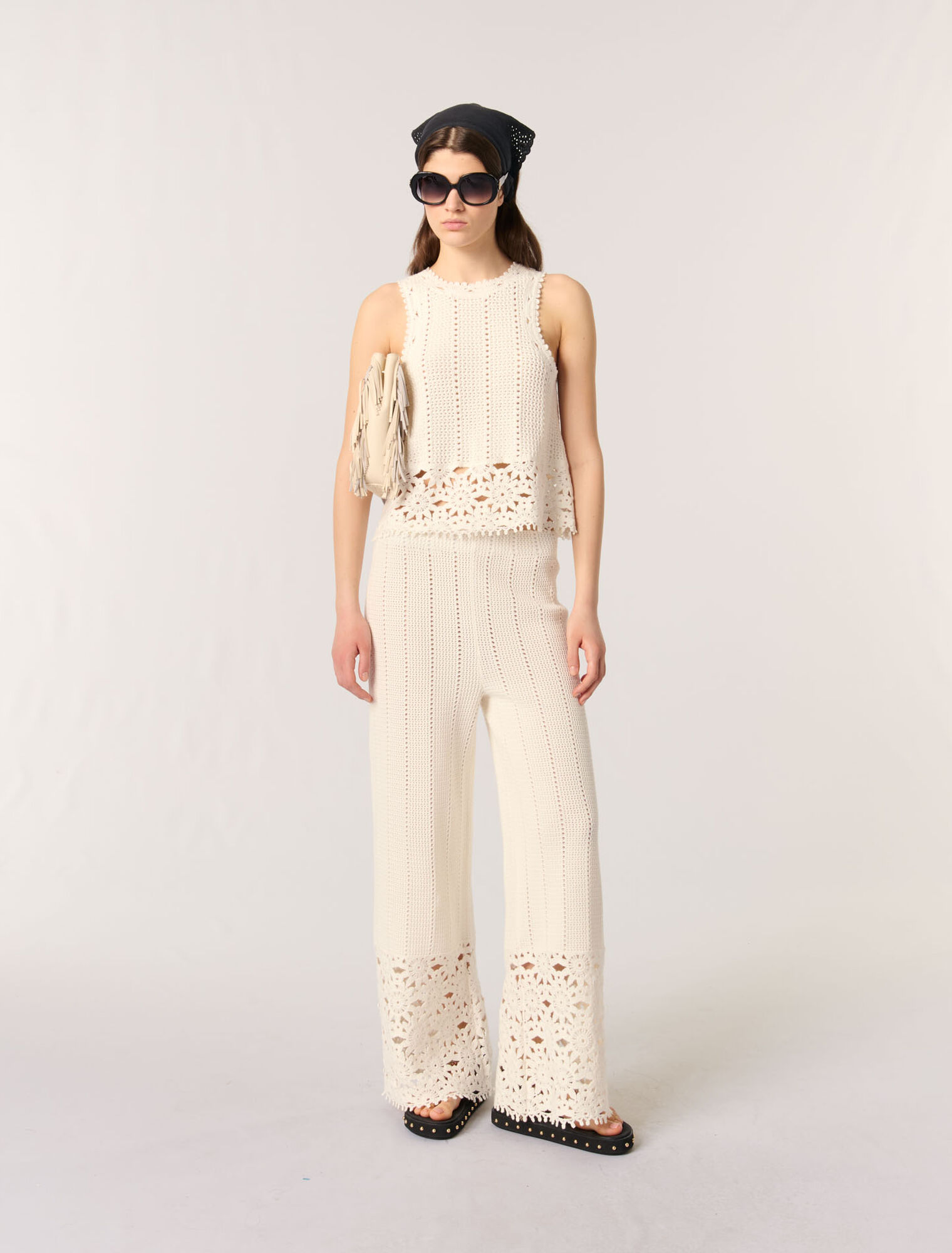 Crochet vest top