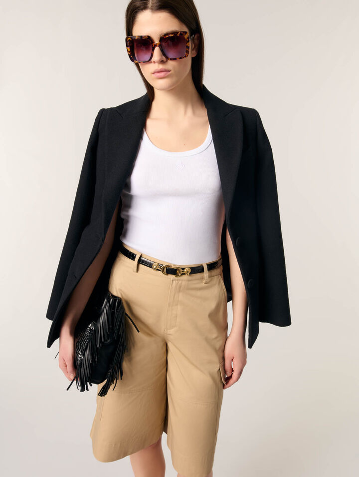 Bermuda en coton