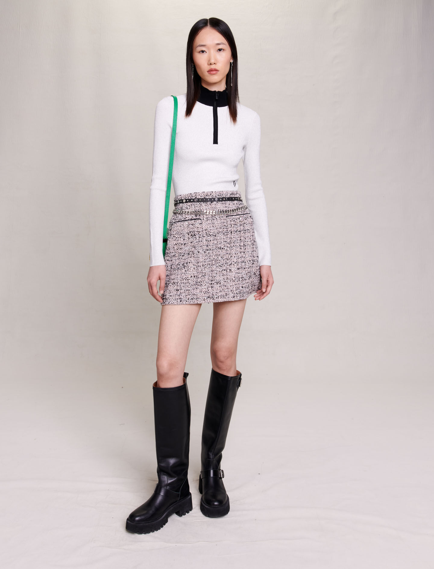 Short tweed skirt Skirts Shorts Maje