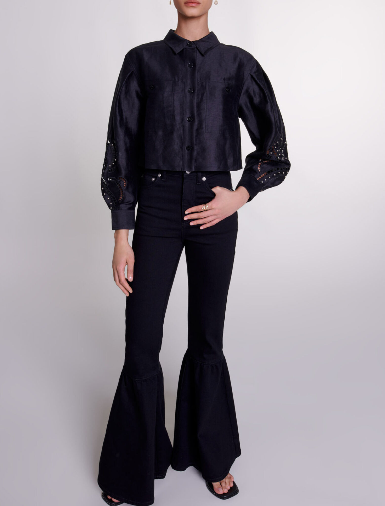 Flared jeans
