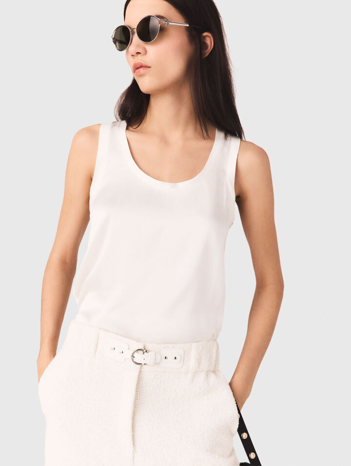 D&eacute;bardeur en soie