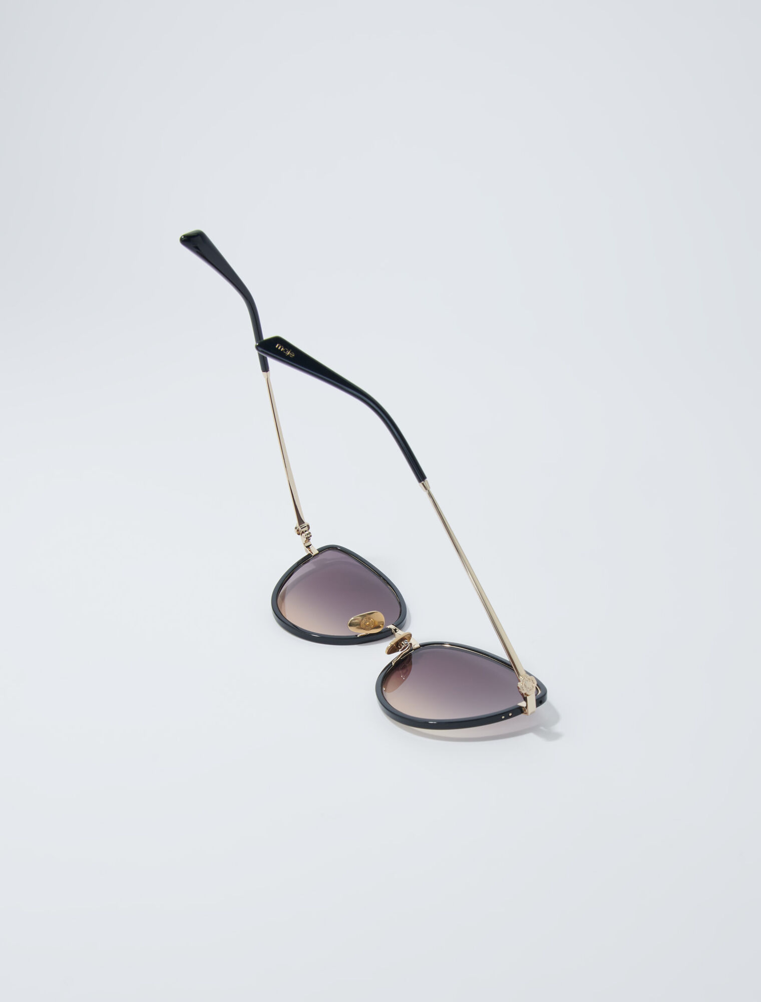 Metal cat eye glasses