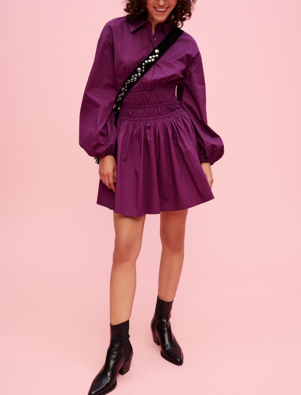 Maje purple dress shop