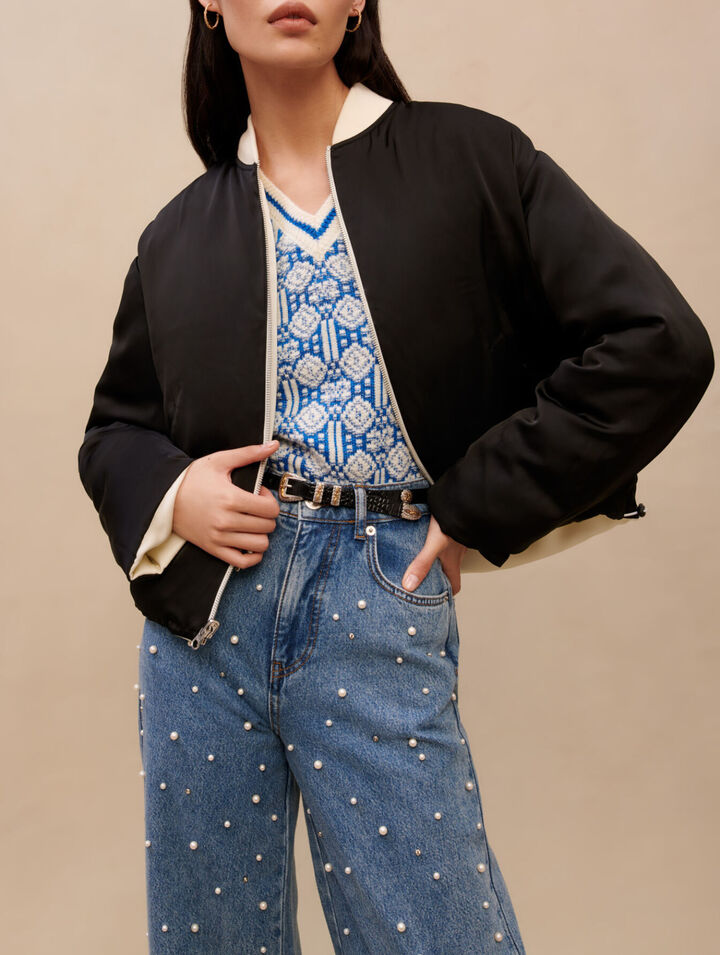 Bomber réversible