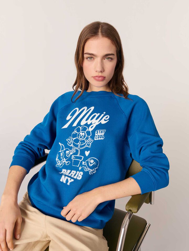 Sweatshirt Maje Paris