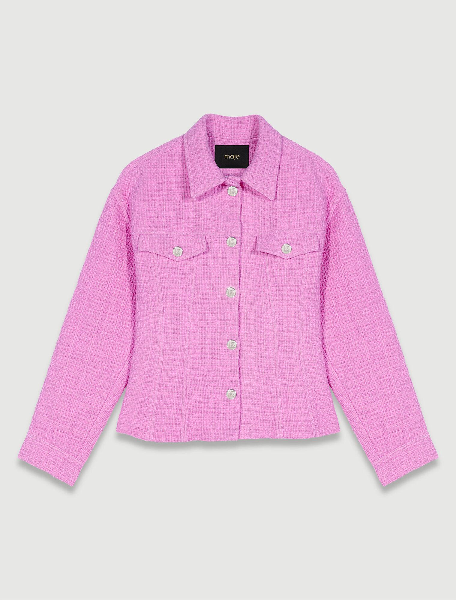 Veste ajustée en tweed