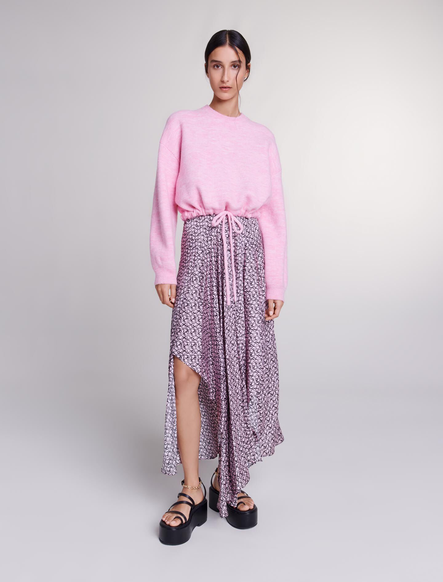 Pull maje rose on sale