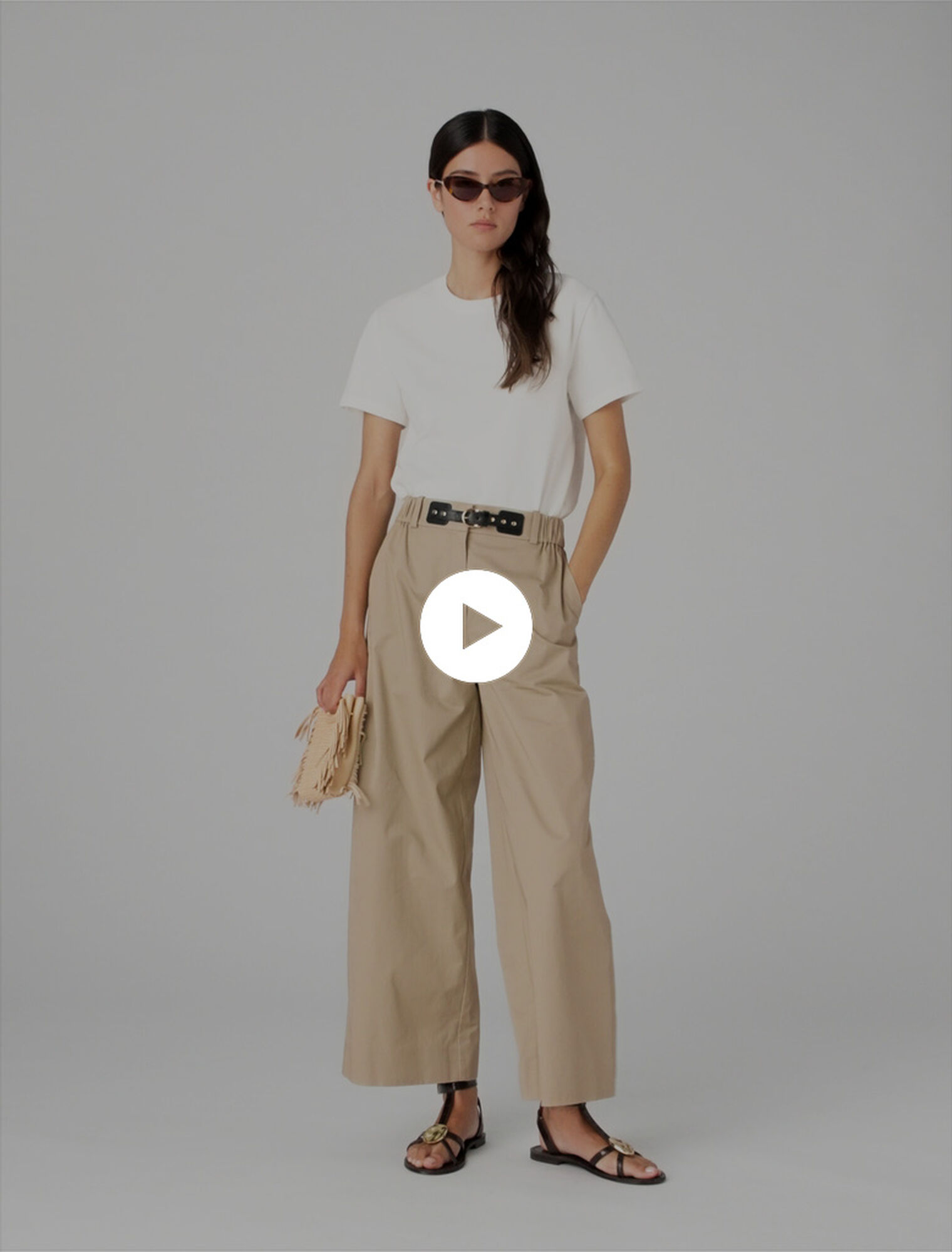 Tee shirt avec petit logo brod&eacute;